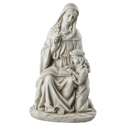 Toscano - Saint Anne with the Young MaryMother of Jesus Statue