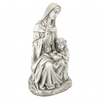 Toscano - Saint Anne with the Young MaryMother of Jesus Statue