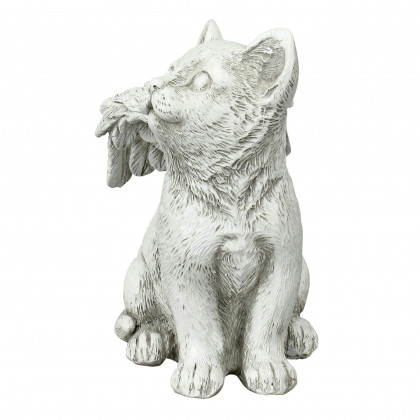 Toscano Loving Friend Memorial Pet Cat Statue - Medium