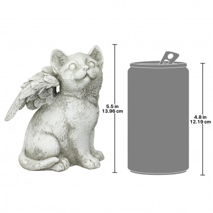 Toscano Loving Friend Memorial Pet Cat Statue - Medium