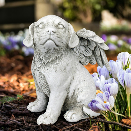 Toscano - Loving Friend Memorial Pet Dog Statue