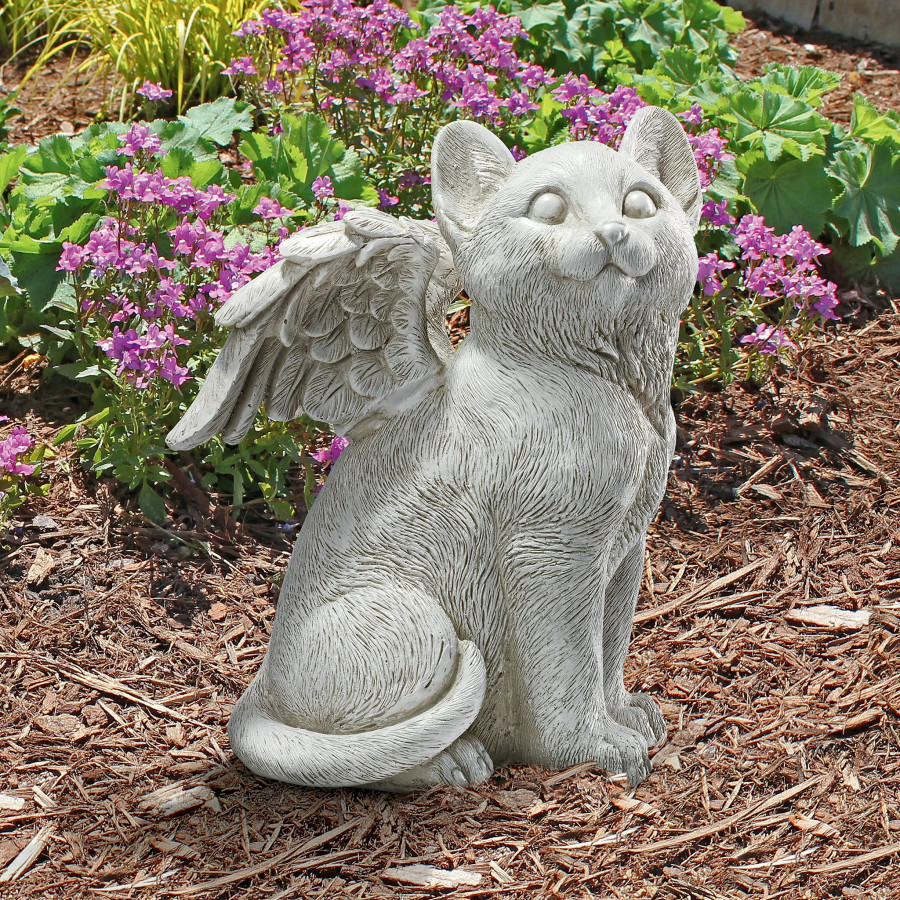 Toscano - Loving Friend Memorial Pet Cat Statue