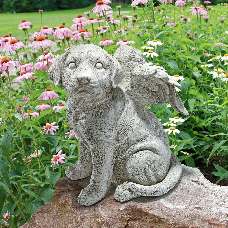 Toscano - Loving Friend Memorial Pet Dog Statue