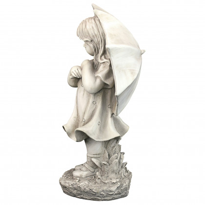 Toscano - Sun Shower Susanna Umbrella Girl Statue