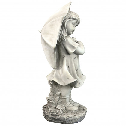 Toscano - Sun Shower Susanna Umbrella Girl Statue