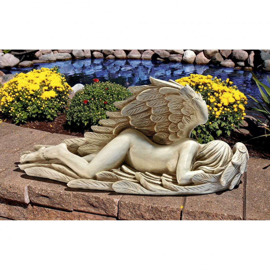 Toscano Divine Heartbreak Angel Statue - Large