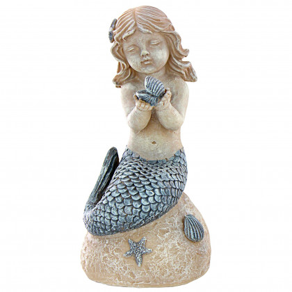 Toscano - Jewels of the Deep Mermaid Girl Statue