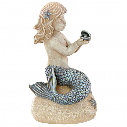 Toscano - Jewels of the Deep Mermaid Girl Statue