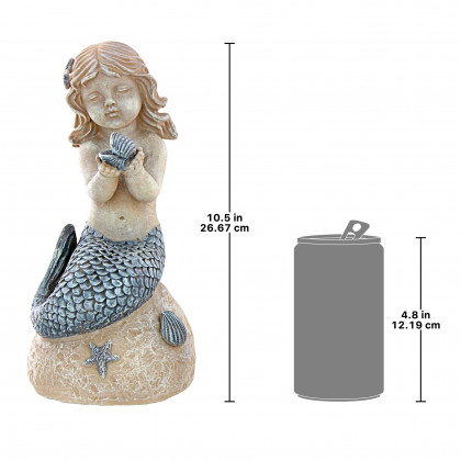 Toscano - Jewels of the Deep Mermaid Girl Statue
