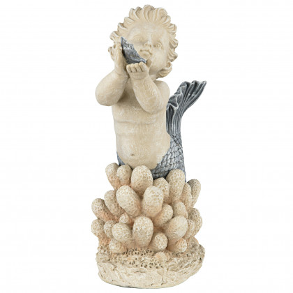 Toscano - Gifts from the Sea Merboy with Starfish Statue