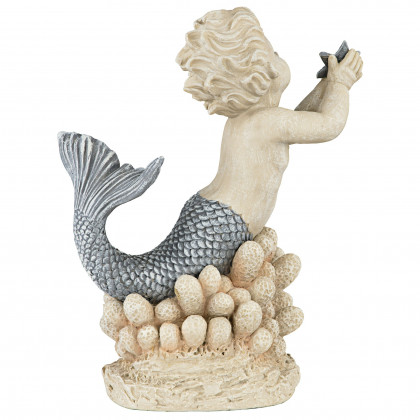 Toscano - Gifts from the Sea Merboy with Starfish Statue