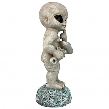 Toscano - Zeta the Toddler GrayRoswellian Baby Alien Statue