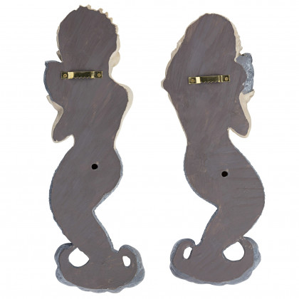 Toscano - Set of 2 Sounds of the Sea Mermaid Wall Sculptures
