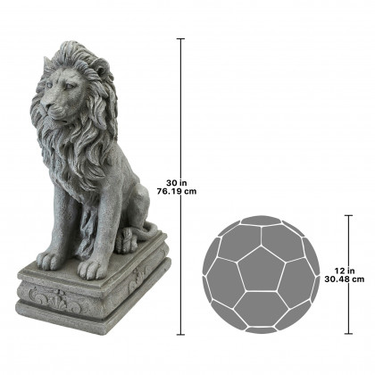 Toscano - Fouquet Royal Palace Sentinel Lion Statue