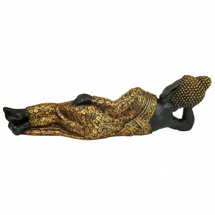 Toscano - The Golden Kiss Reclining Buddha Statue