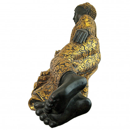 Toscano - The Golden Kiss Reclining Buddha Statue