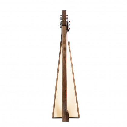 Toscano Celtic 22 String Heather Harp - Walnut