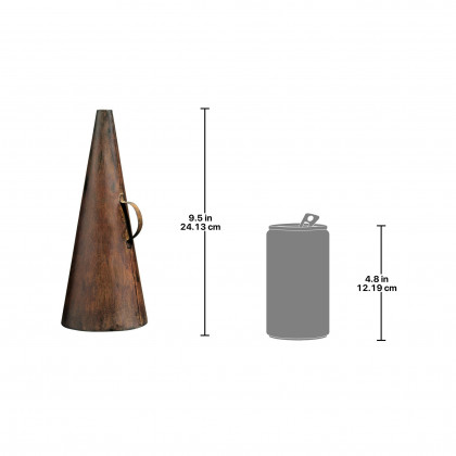 Toscano - Scaled Metal Director Megaphone Sculpture