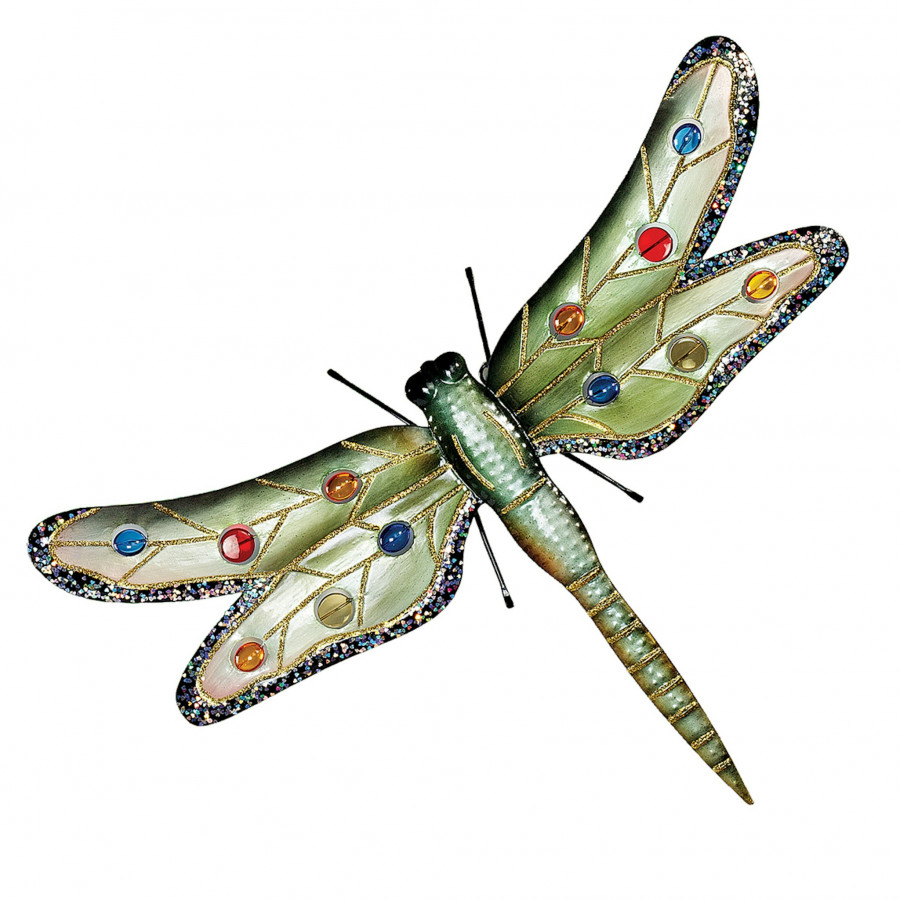 Toscano Oversized Dragonfly Wall Sculpture