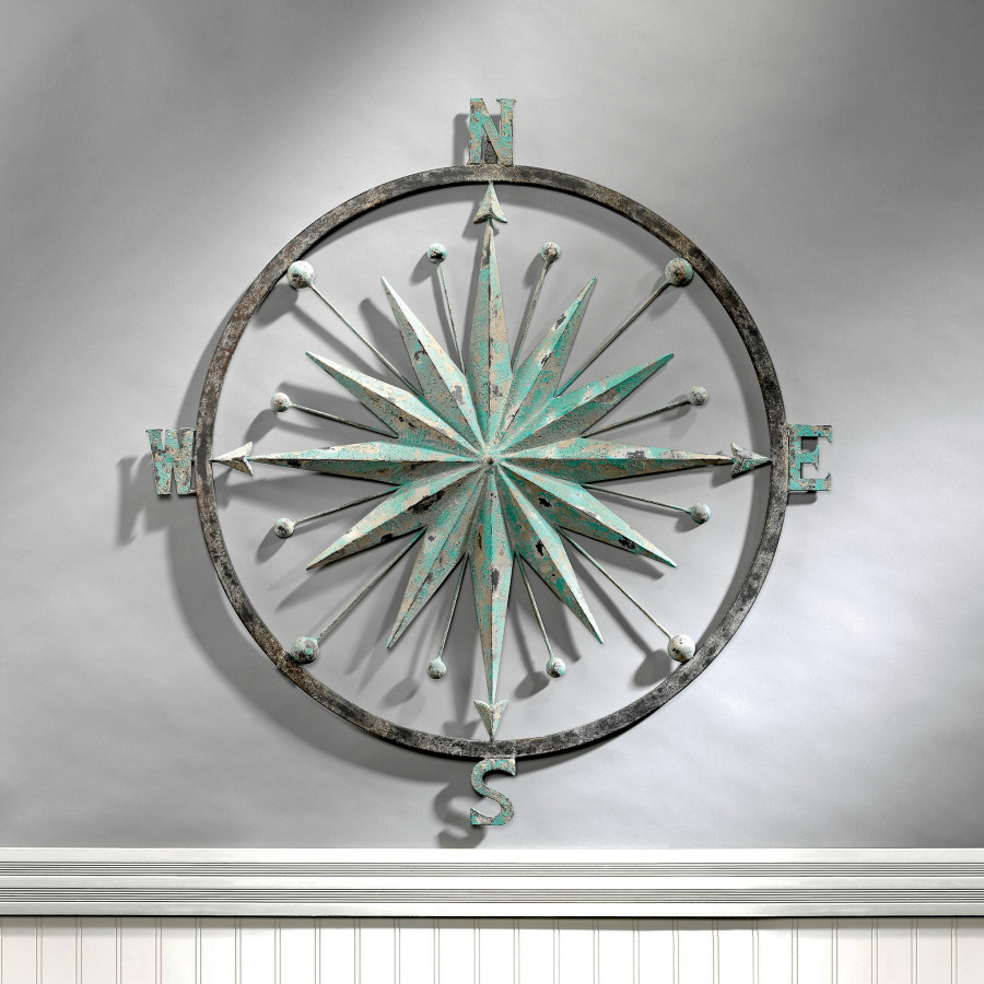 Toscano - Rose of the Winds Compass Rose Wall Sculpture