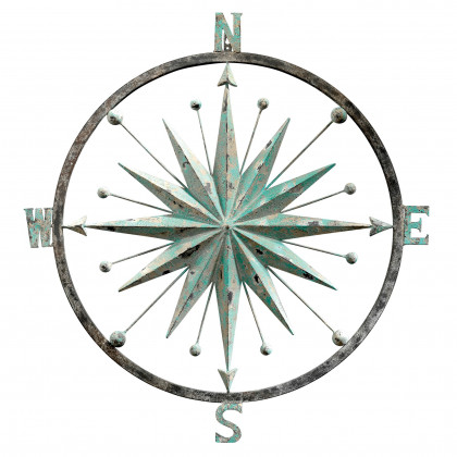 Toscano - Rose of the Winds Compass Rose Wall Sculpture
