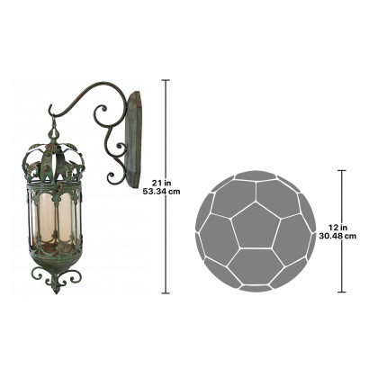 Toscano - Crown Royale Hanging Pendant Lantern
