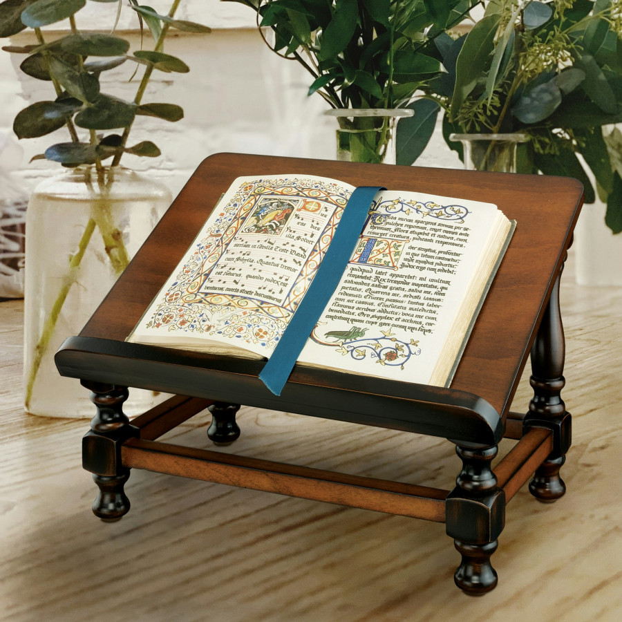 Toscano - Antiquarian Book or Tablet Easel in Wood