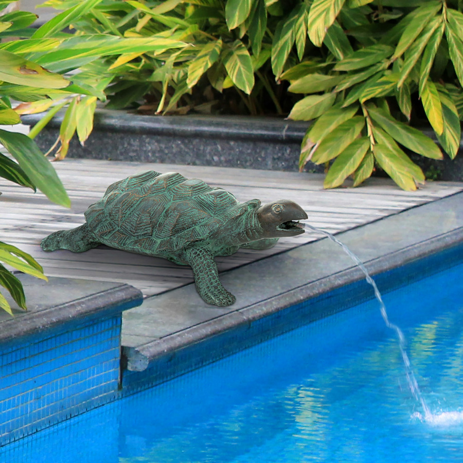 Toscano - Traipsing Turtle Garden Statue