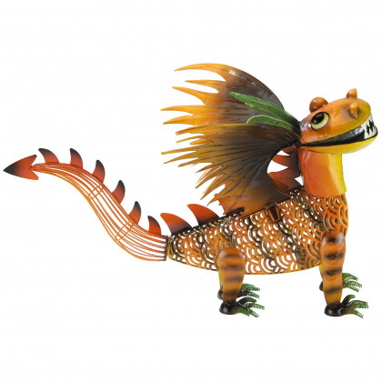 Toscano - Cheddar the Gothic Dragon Metal Statue