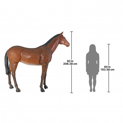 Toscano - Life-Size Quarter Horse Filly Statue