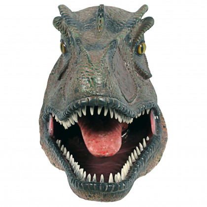 Toscano Giant Allosaurus Dinosaur Wall Trophy - Mouth Open