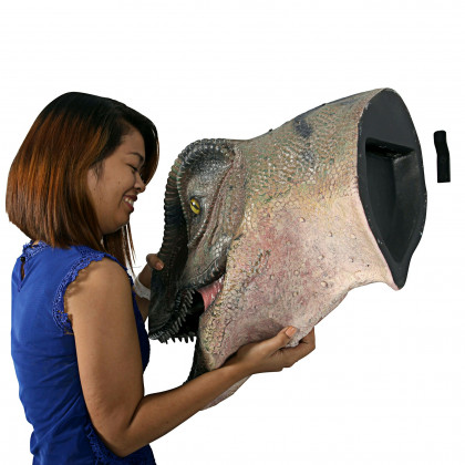 Toscano Giant Allosaurus Dinosaur Wall Trophy - Mouth Open