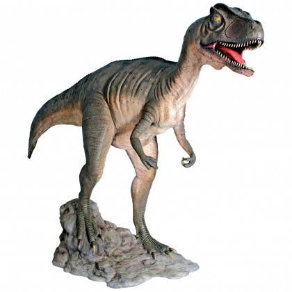 Toscano - Jurassic-Sized Attacking Allosaurus Dinosaur Statue