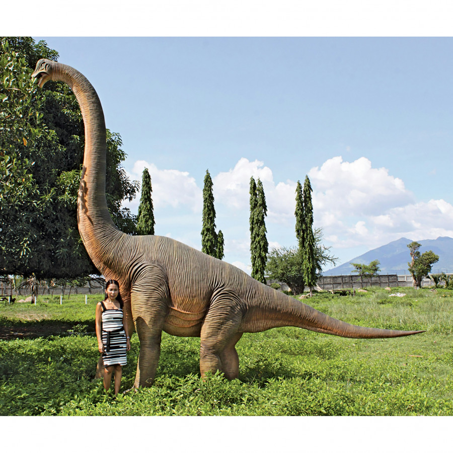 Toscano - Jurassic-Sized Brachiosaurus Dinosaur Statue