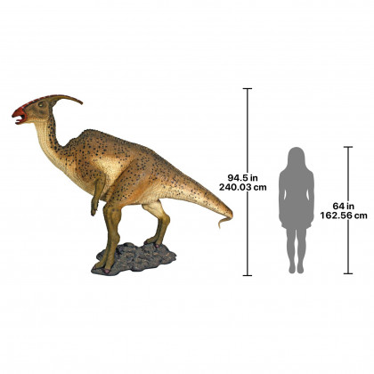 Toscano - Jurassic-Sized Parasaurolophus Dinosaur Statue