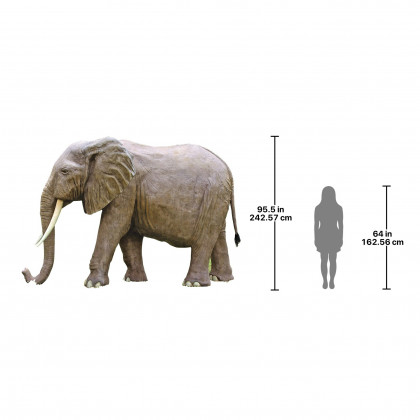 Toscano - Enormous African Elephant Statue