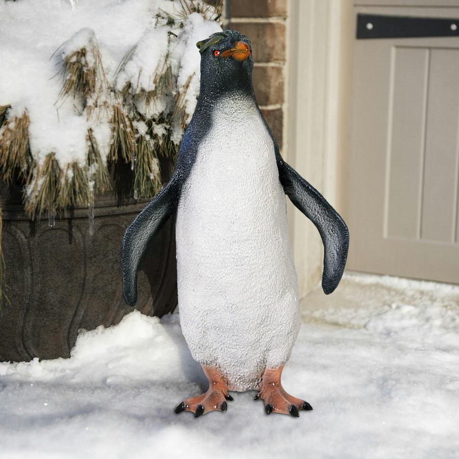 Toscano - Rockhopper Penguin Garden Statue