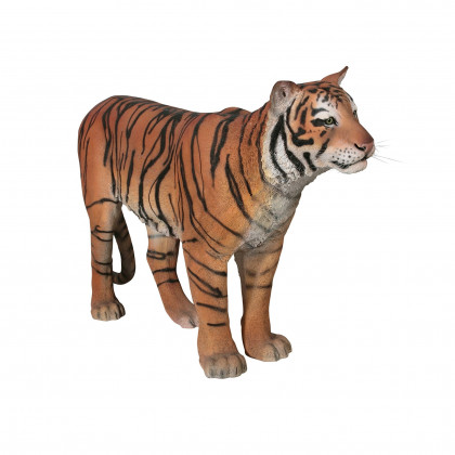 Toscano - Powerful Pounce Sumatran Tiger Statue