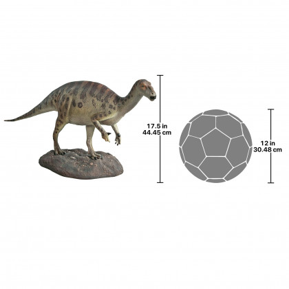 Toscano - Iguanodont Scaled Dinosaur Statue