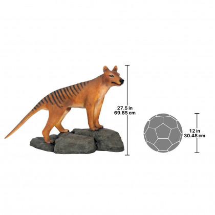 Toscano - Mysterious Tasmanian Tiger Statue
