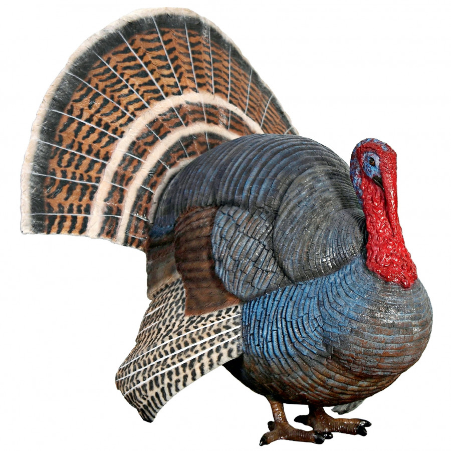 Toscano - Wild Tom Turkey Grand Scale Animal Statue