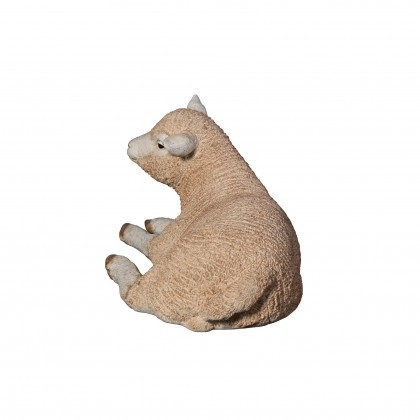 Toscano Merino Ewe Life-Size Lamb Statue - Resting