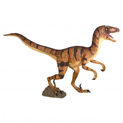 Toscano - Velociraptor Jurassic-sized Dinosaur Statue