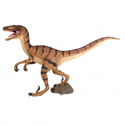 Toscano - Velociraptor Jurassic-sized Dinosaur Statue