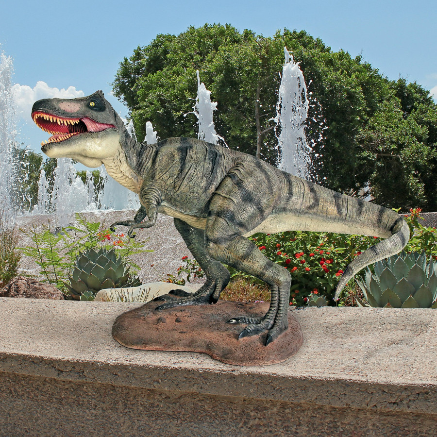 Toscano - Tyrannosaurus Rex Scaled Dinosaur Statue