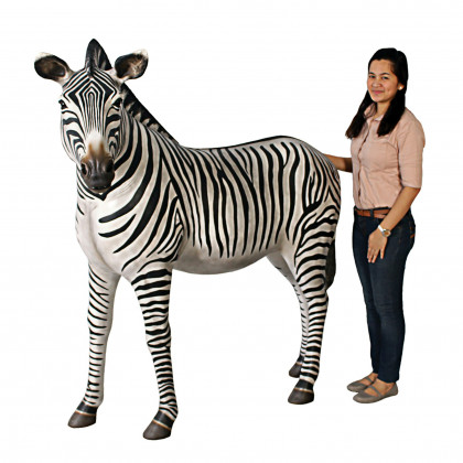 Toscano - Grand-Scale African Zebra Statue
