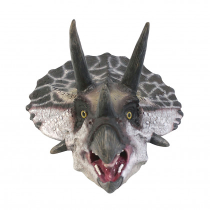 Toscano - Scaled Triceratops Dinosaur Wall Trophy