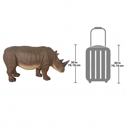 Toscano - Grand-Scale Rhinoceros Statue
