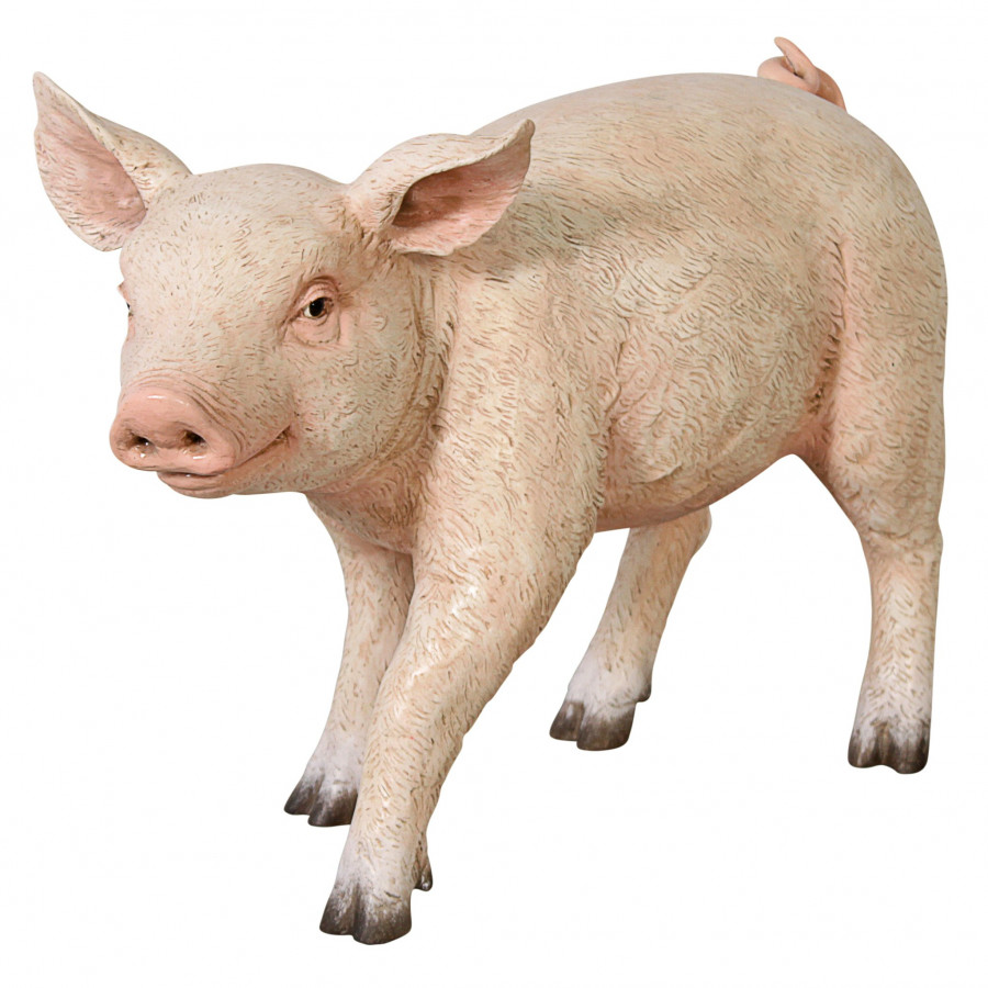 Toscano - Piglet PorkerBaby Hog Statue