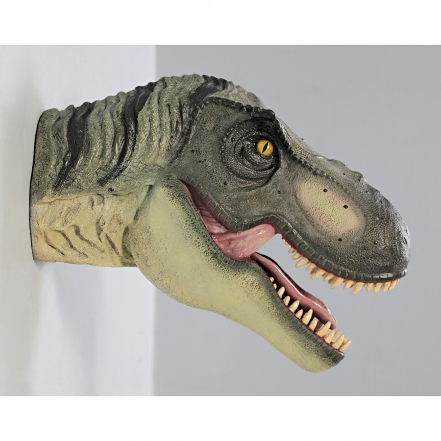 Toscano - Scaled Tyrannosaurus Rex Dinosaur Wall Trophy
